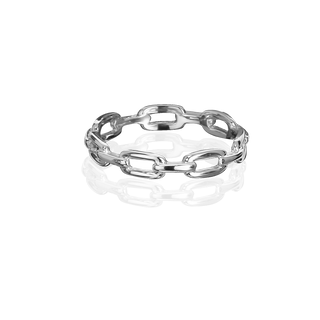 Серебряное кольцо  в стиле минимализм